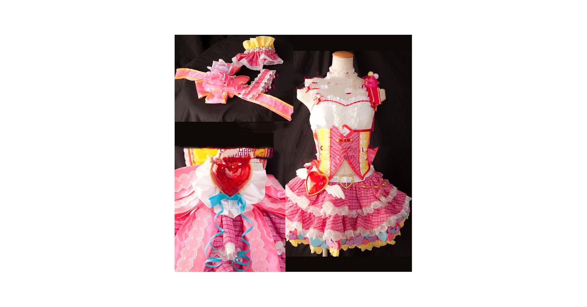デレマス　佐藤心　コスプレ　衣装【SSR:はぁとトゥハート】 佐藤心（さとうしん） 魔法少女風 はぁとトゥハート コスプレ